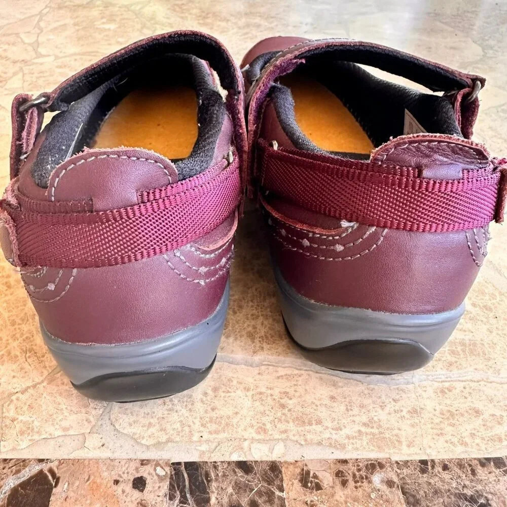 OrthoFeet Mary Jane Shoe Women 6.5 B WIDE Heel Strap Comfort Ergonomic Diabetic‎